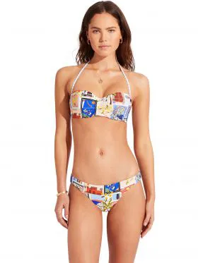 KOSTIUM KĄPIELOWY SEAFOLLY ON VACATION 30574-022 GÓRA OD BIKINI