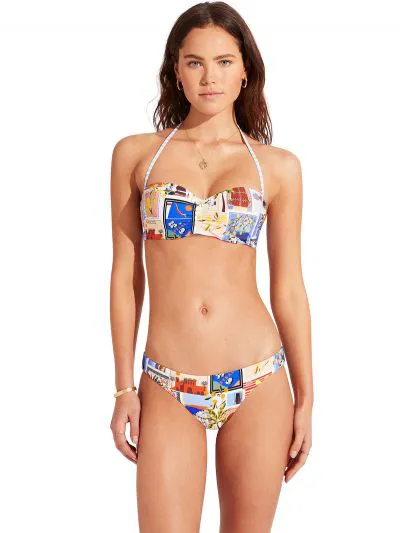 KOSTIUM KĄPIELOWY SEAFOLLY ON VACATION 30574-022 GÓRA OD BIKINI