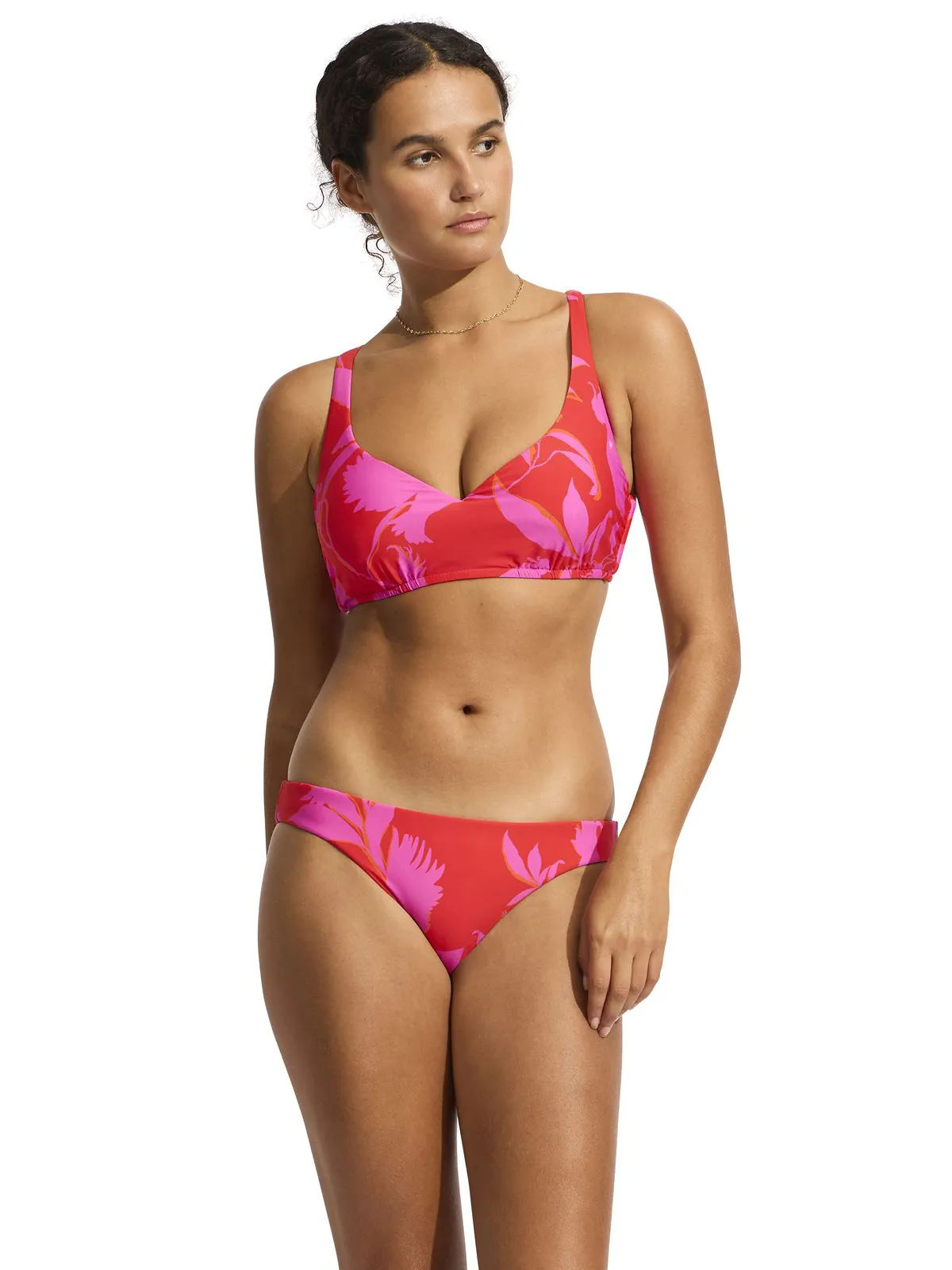 KOSTIUM KĄPIELOWY SEAFOLLY BIRDSOFPARADISE 31487DD-103 GÓRA OD BIKINI