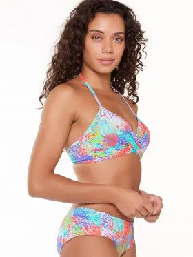 KOSTIUM KĄPIELOWY LINGA DORE CORAL LEOPARD 7207SH DÓŁ OD BIKINI