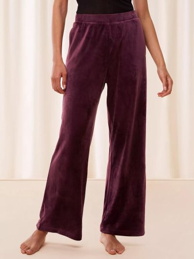 SPODNIE TRIUMPH SENSUAL VELOUR WIDE LEG TROUSERS