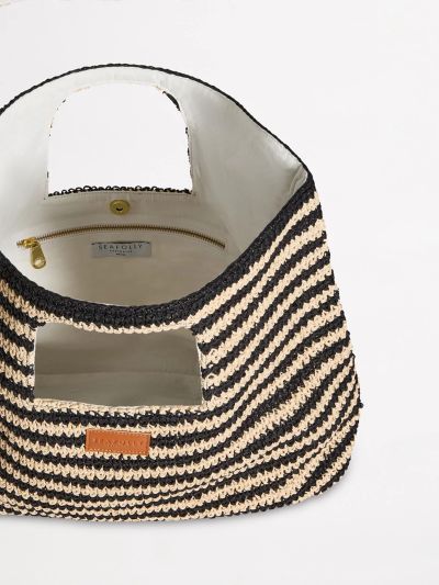 DODATEK PLAŻOWY SEAFOLLY RAFFIA STRIPE BASKET BAG 72131-BG TORBA