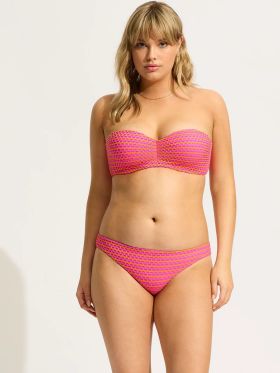 KOSTIUM KĄPIELOWY SEAFOLLY MESH EFFECT 30574-102 GÓRA OD BIKINI