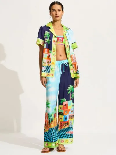 DODATEK PLAŻOWY SEAFOLLY CUBA 55441-PA SPODNIE