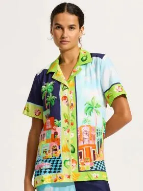 DODATEK PLAŻOWY SEAFOLLY CUBA 55440-TO KOSZULA
