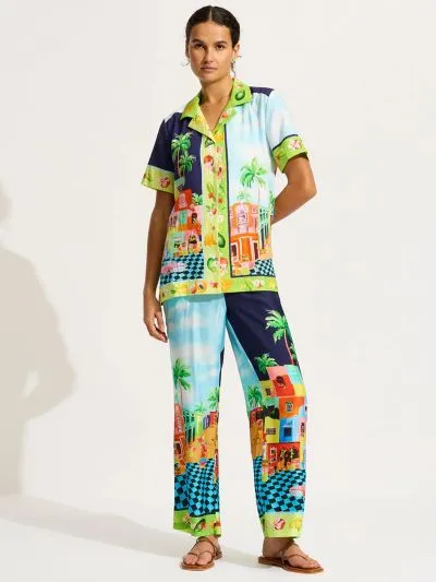 DODATEK PLAŻOWY SEAFOLLY CUBA 55440-TO KOSZULA