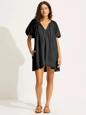 DODATEK PLAŻOWY SEAFOLLY BEACHEDIT 55415-DR SUKIENKA