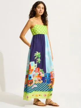 DODATEK PLAŻOWY SEAFOLLY CUBA 55439-DR SUKIENKA