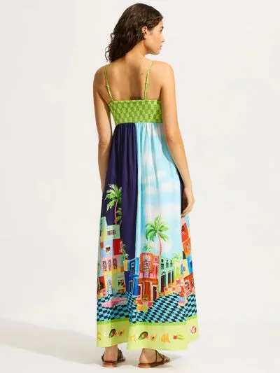 DODATEK PLAŻOWY SEAFOLLY CUBA 55439-DR SUKIENKA