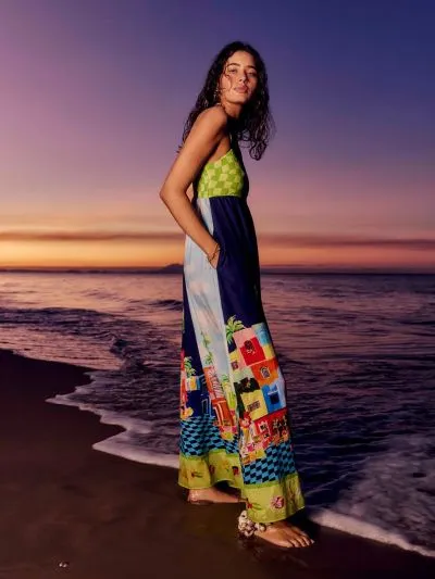 DODATEK PLAŻOWY SEAFOLLY CUBA 55439-DR SUKIENKA