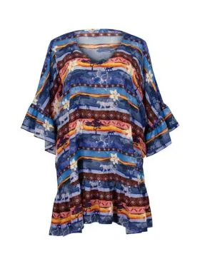 DODATEK PLAŻOWY ROSA FAIA AKALANI 8139 TUNIKA