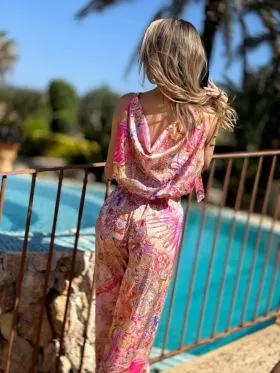 DODATEK PLAŻOWY PAREO&JULIET SET MADAME KOMPLET