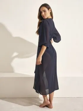 DODATEK PLAŻOWY SELMARK BAIKAL BN297 KIMONO