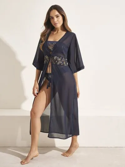 DODATEK PLAŻOWY SELMARK BAIKAL BN297 KIMONO