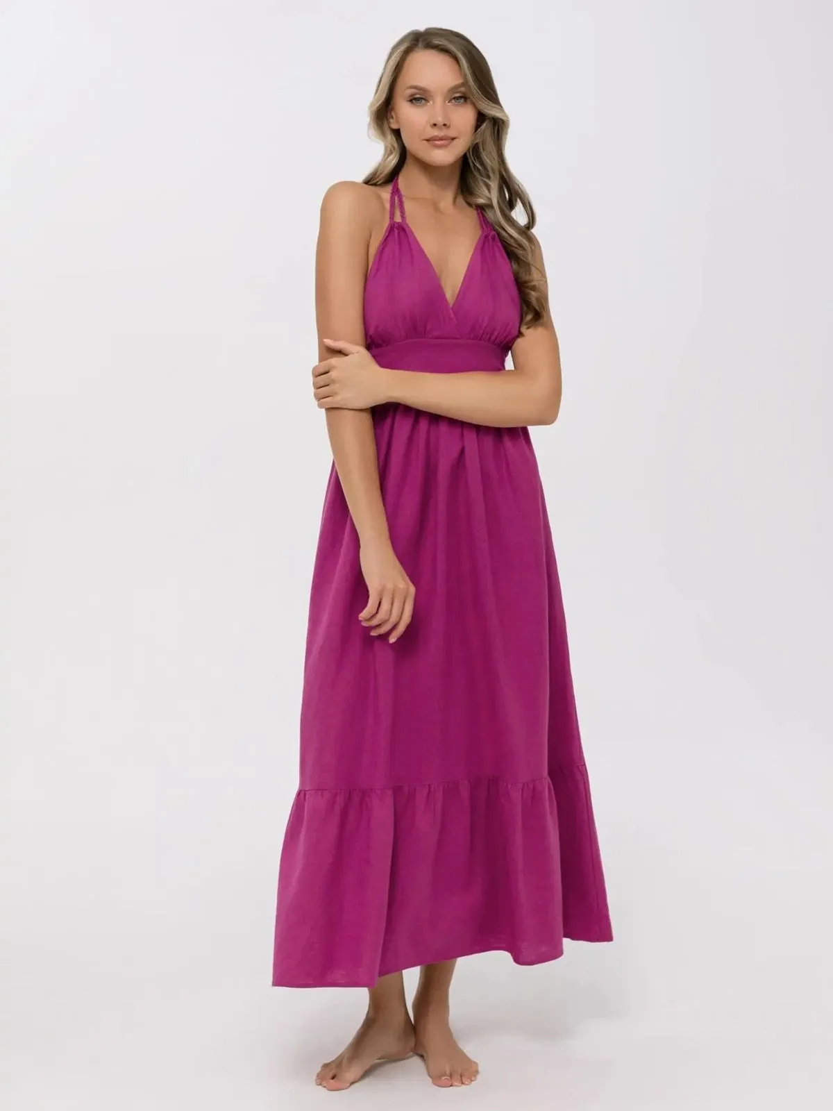 DODATEK PLAŻOWY MARC&ANDRE BR25-02-LL SUKIENKA