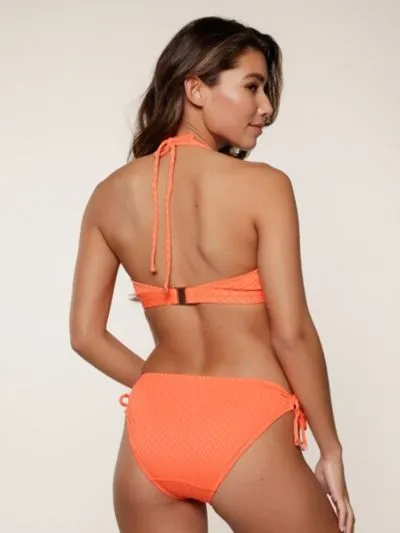 KOSTIUM KĄPIELOWY LINGA DORE HOT CORAL&DARK 7710TSB DÓŁ OD BIKINI