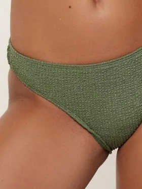 KOSTIUM KĄPIELOWY LINGA DORE GARDEN GREEN 7704B DÓŁ OD BIKINI