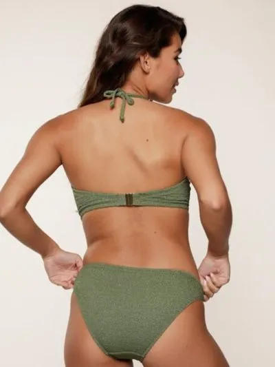 KOSTIUM KĄPIELOWY LINGA DORE GARDEN GREEN 7704B DÓŁ OD BIKINI