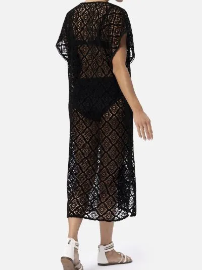 DODATEK PLAŻOWY MIRADONNA MI25-052 CARLA PONCHO TUNIKA