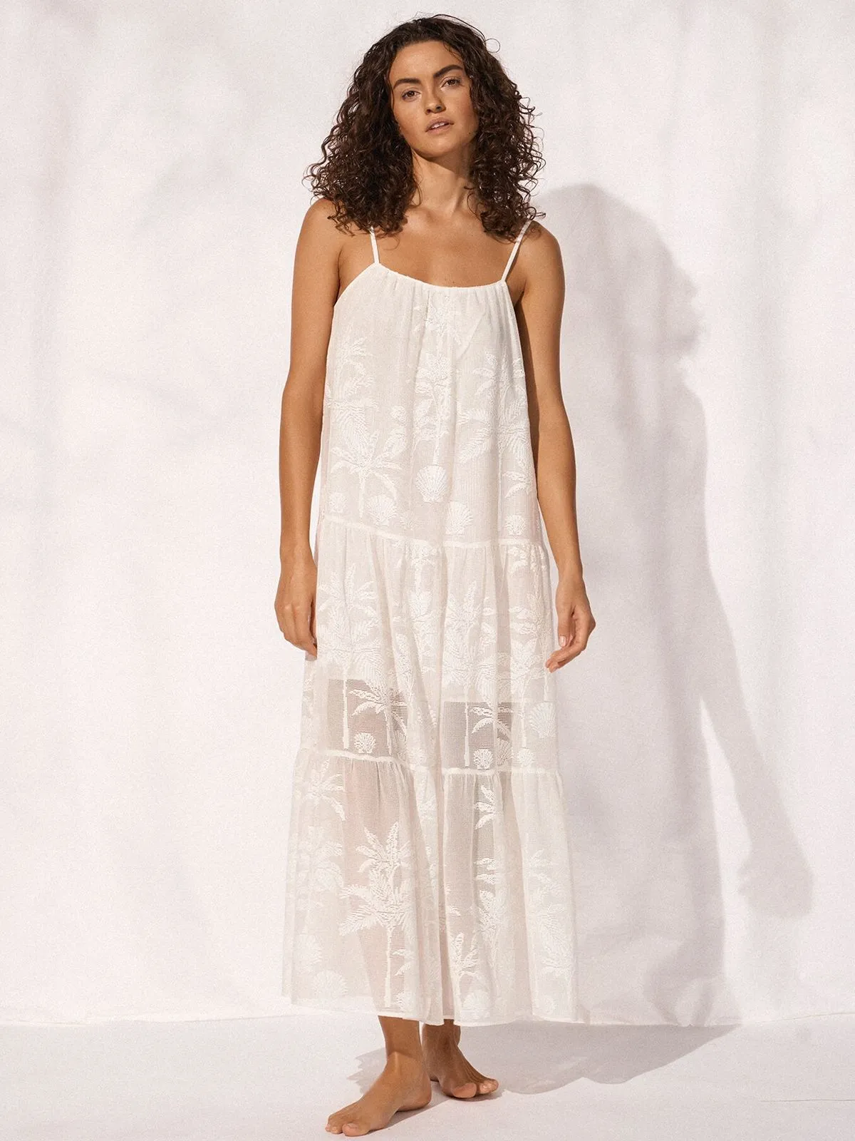 DODATEK PLAŻOWY WATERCULT W3199 COASTAL DAYDREAM SUKIENKA