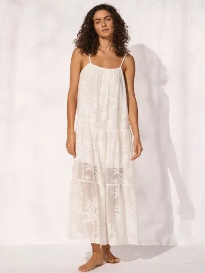 DODATEK PLAŻOWY WATERCULT W3199 COASTAL DAYDREAM SUKIENKA