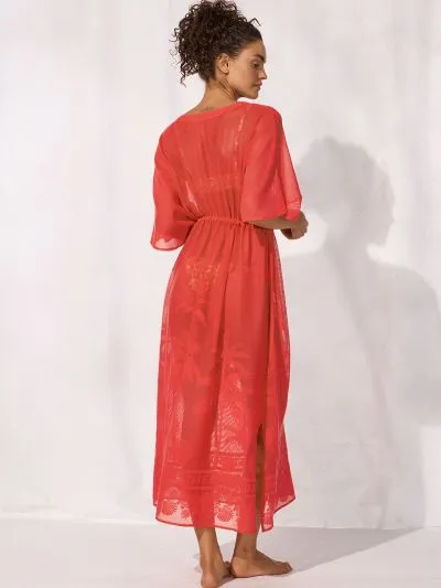 DODATEK PLAŻOWY WATERCULT W3345 COASTAL DAYDREAM SUKIENKA