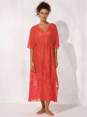 DODATEK PLAŻOWY WATERCULT W3345 COASTAL DAYDREAM SUKIENKA