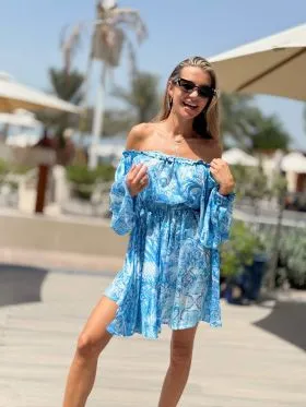 DODATEK PLAŻOWY PAREO&JULIET MARGARITA MALDIVES SHORT SUKIENKA