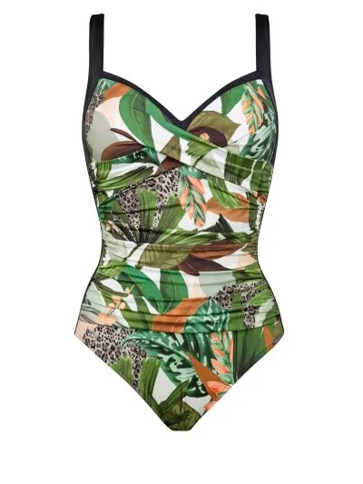 KOSTIUM KĄPIELOWY CHARMLINE FLORAL SAFARI 1191
