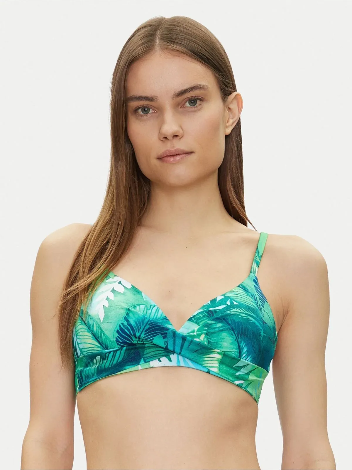 KOSTIUM KĄPIELOWY RALPH LAUREN BEACH CARTAGO PALMS 20523234 GÓRA OD BIKINI