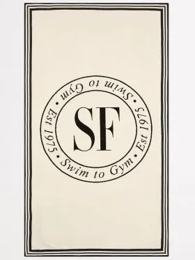 DODATEK PLAŻOWY SEAFOLLY HERITAGE BEACH TOWEL 72142-TL RĘCZNIK