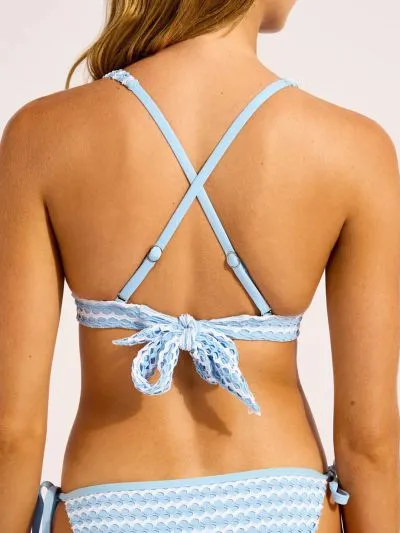 KOSTIUM KĄPIELOWY SEAFOLLY MESH EFFECT 31569-102 GÓRA OD BIKINI