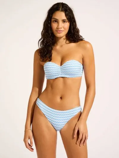 KOSTIUM KĄPIELOWY SEAFOLLY MESH EFFECT 40473-102 DÓŁ OD BIKINI