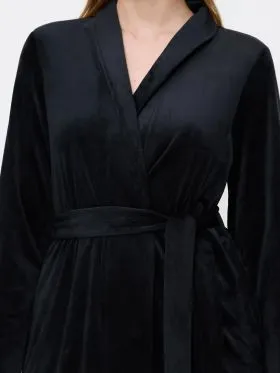 SZLAFROK TRIUMPH SENSUAL VELOUR ROBE TOP 01