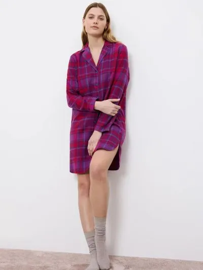 KOSZULKA TRIUMPH BOYFRIEND NDW 01X CHECKS