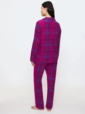 PIŻAMA TRIUMPH BOYFRIEND PW 01X  CHECKS