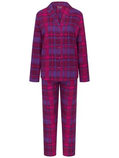 PIŻAMA TRIUMPH BOYFRIEND PW 01X  CHECKS