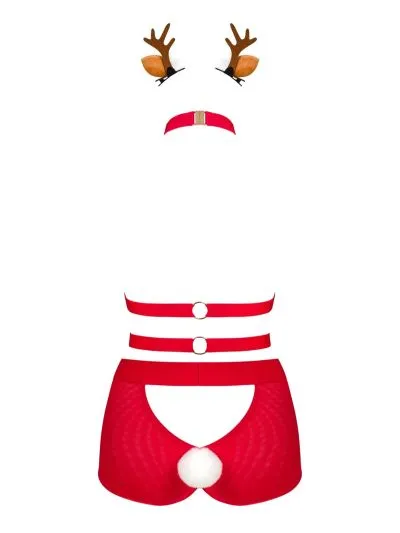 KOMPLET OBSESSIVE MS REINDY FIGI, UPRZĄŻ, SPINKI