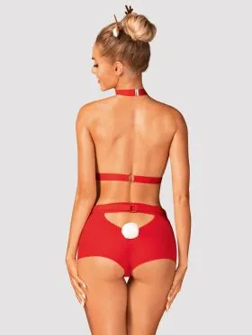 KOMPLET OBSESSIVE MS REINDY FIGI, UPRZĄŻ, SPINKI