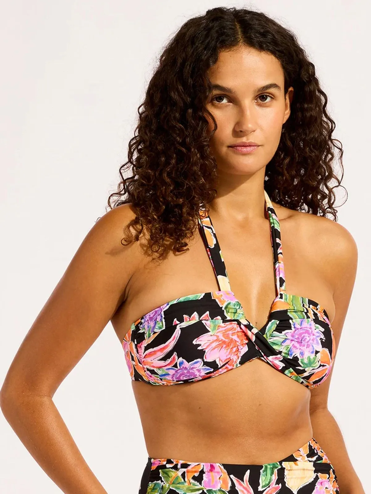 KOSTIUM KĄPIELOWY SEAFOLLY HOTHOUSE FLOWERS 33816-279 GÓRA OD BIKINI