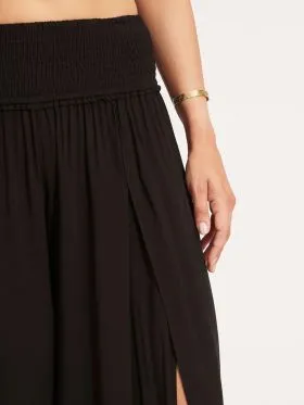 DODATEK PLAŻOWY SEAFOLLY SHIRRED WAIST WRAP PANT 53341-PA SPODNIE