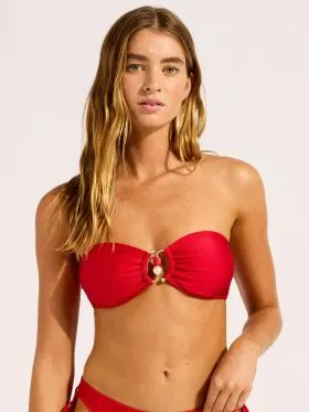 KOSTIUM KĄPIELOWY SEAFOLLY PALERMO 31283-217 GÓRA OD BIKINI