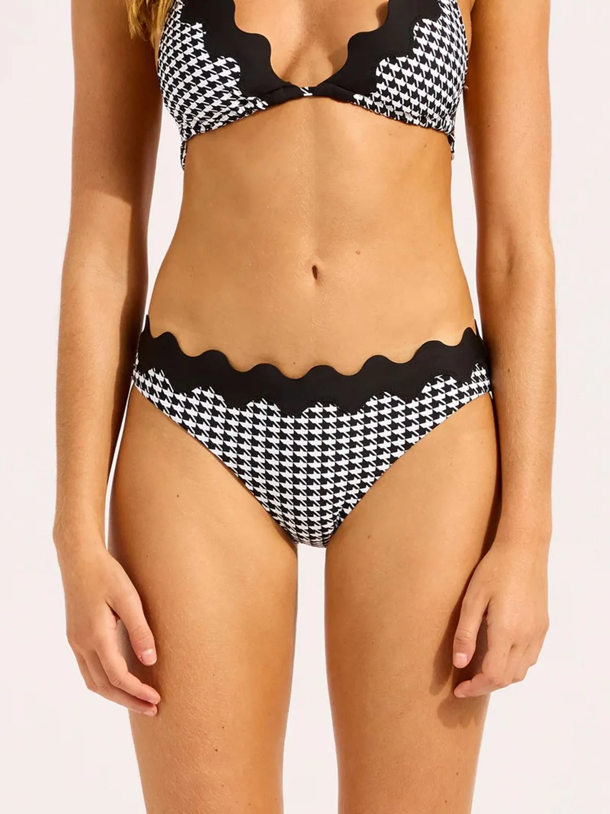 KOSTIUM KĄPIELOWY SEAFOLLY GIA CHECK 40711-282 DÓŁ OD BIKINI
