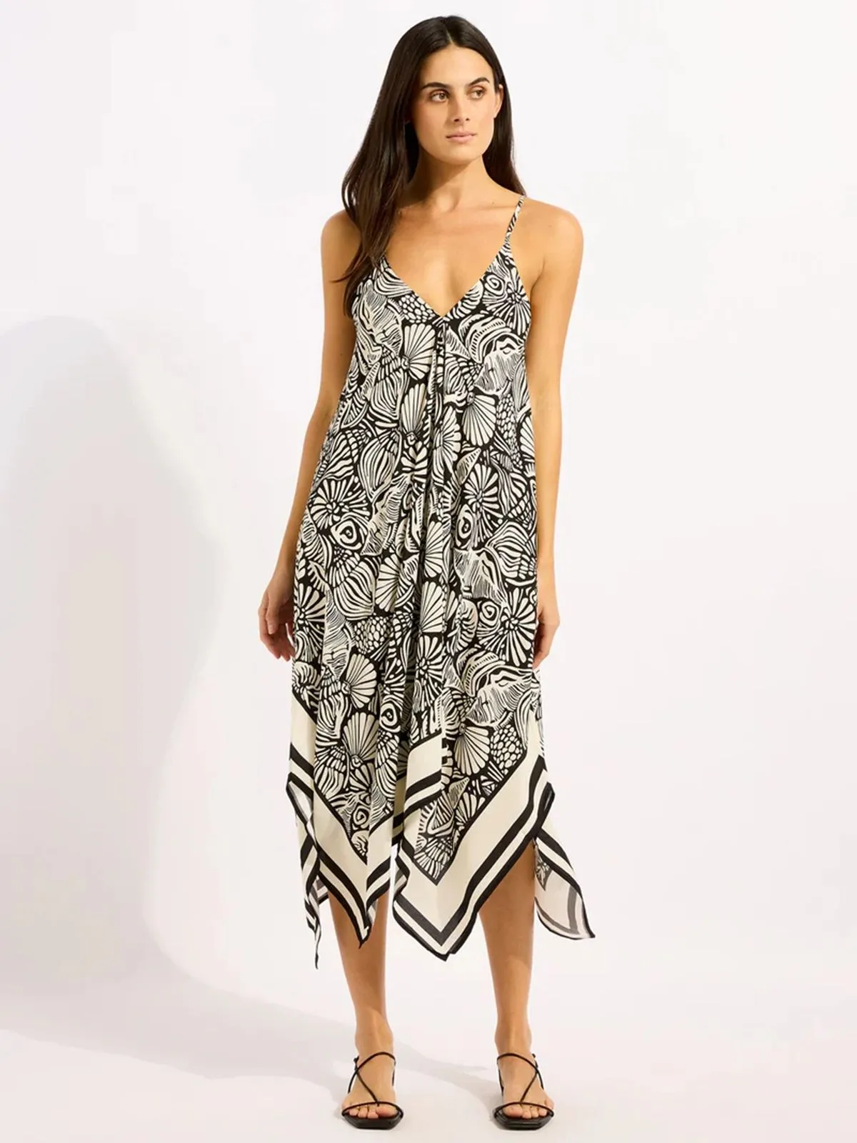 DODATEK PLAŻOWY SEAFOLLY C SHELLS 55763-DR SUKIENKA