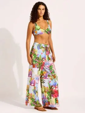 DODATEK PLAŻOWY SEAFOLLY LA BOCA 55599-PA SPODNIE