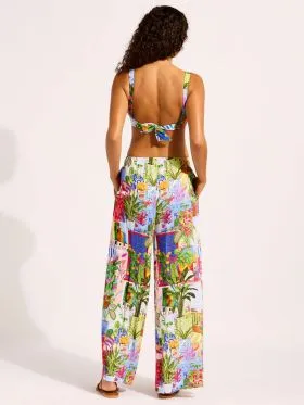 DODATEK PLAŻOWY SEAFOLLY LA BOCA 55599-PA SPODNIE