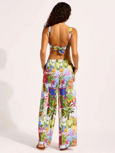 DODATEK PLAŻOWY SEAFOLLY LA BOCA 55599-PA SPODNIE