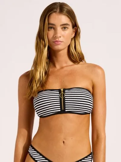 KOSTIUM KĄPIELOWY SEAFOLLY CLUBHOUSE 30467-281 GÓRA OD BIKINI