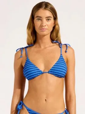 KOSTIUM KĄPIELOWY SEAFOLLY MESH EFFECT 31428-102 GÓRA OD BIKINI