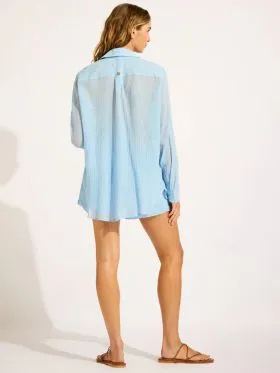 DODATEK PLAŻOWY SEAFOLLY BEACHEDIT 55428-TO KOSZULA